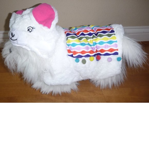 Dog Costume Hooded LLAMA Halloween Dress Up Size M 14"-17" L 24"-28" NWT - Picture 1 of 3